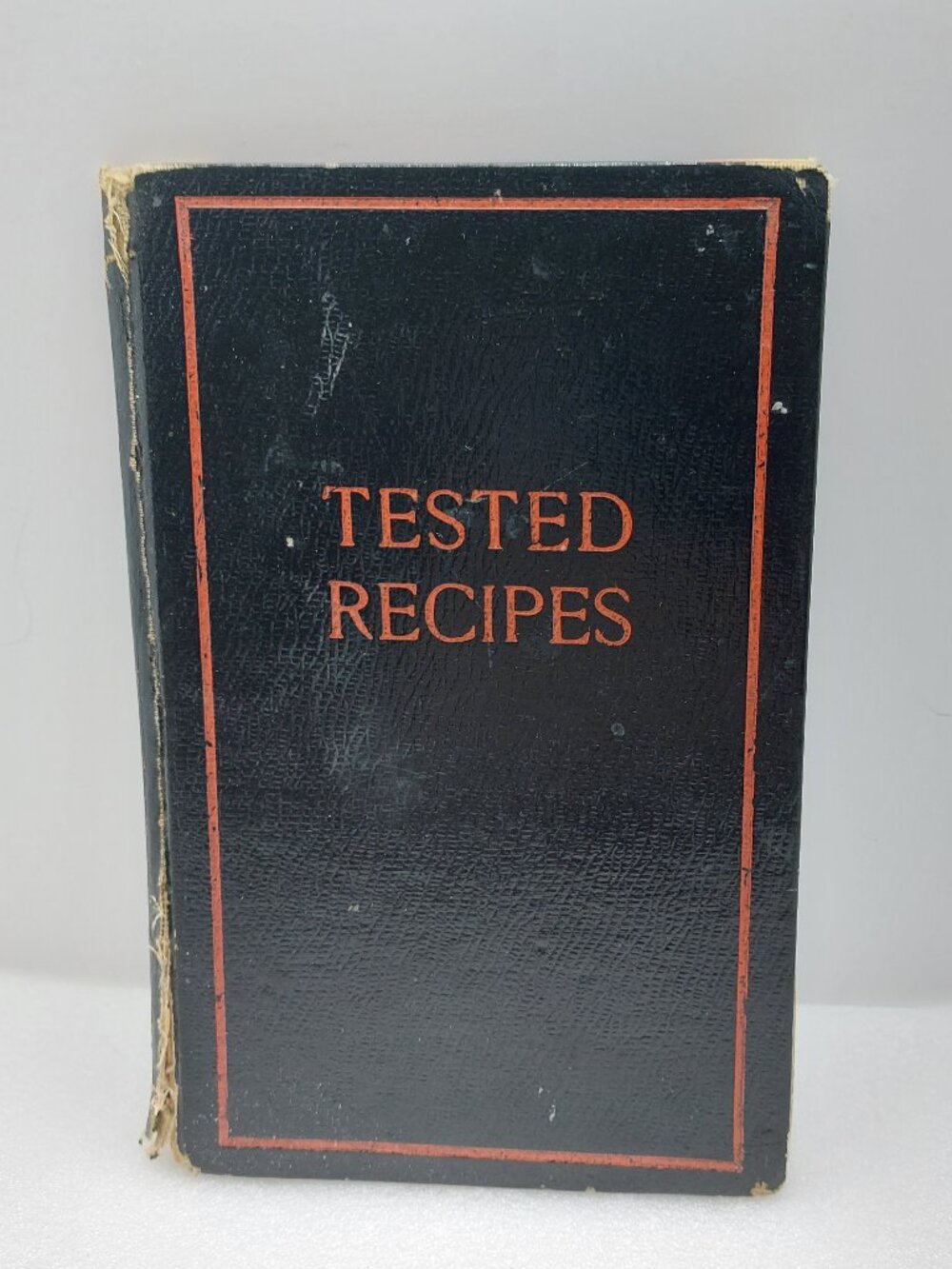Small Vintage 1910 Hardcover Cookbook St. John's Church Saskatoon Tested Recipes